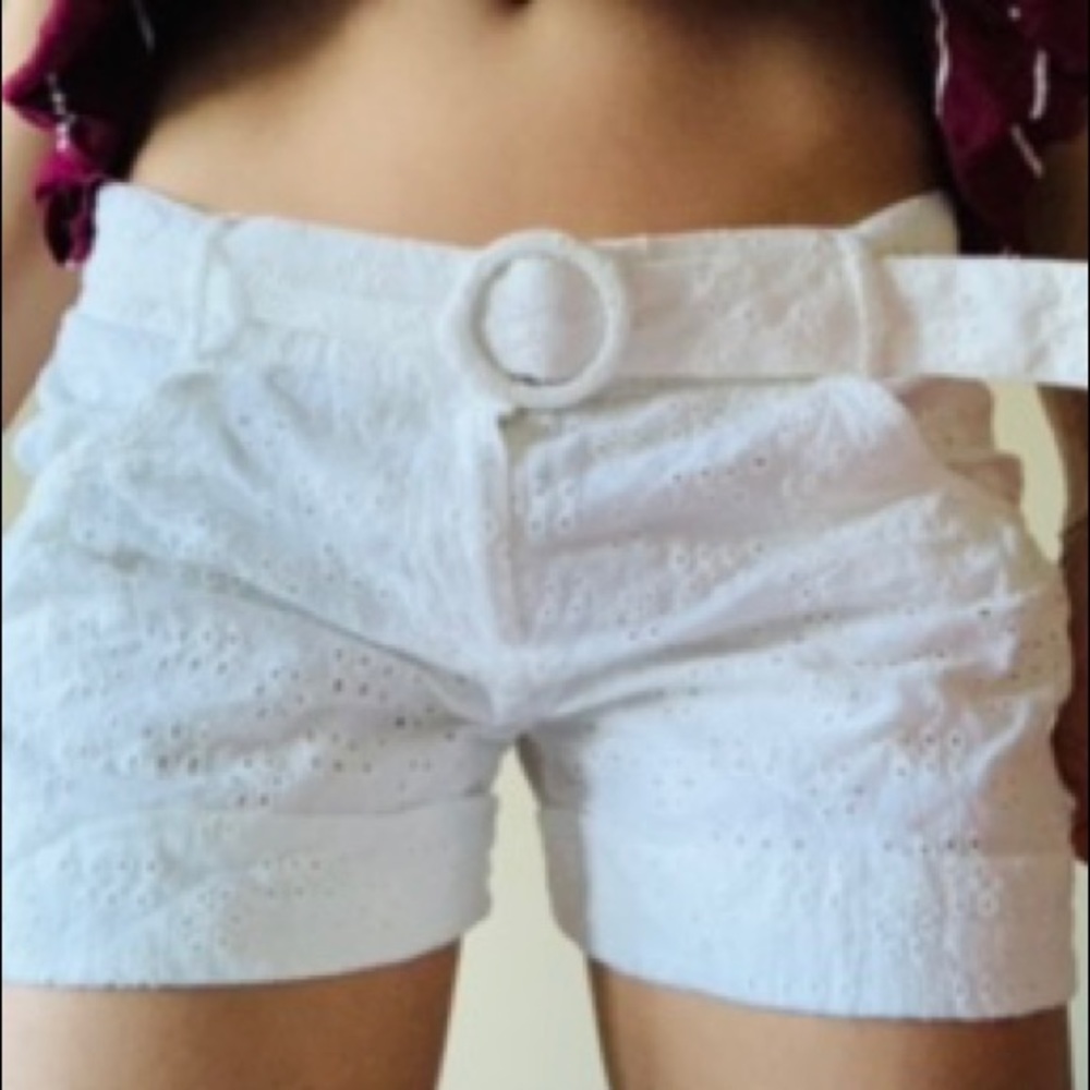 White shorts